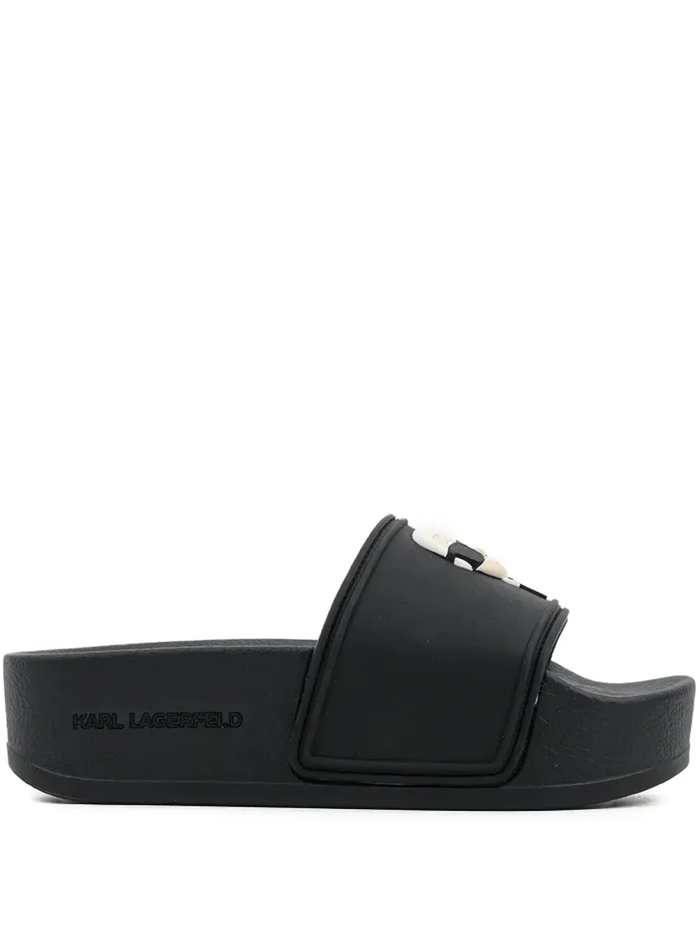 Karl Lagerfeld Kondo 2.0 slides Black