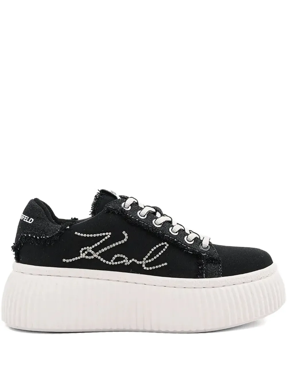 Karl Lagerfeld Kreeper sneakers Zwart