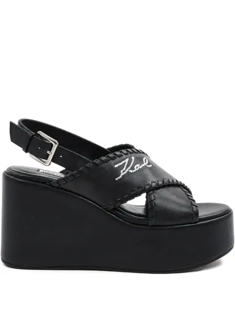 Karl Lagerfeld sandalias Wendy con tacón 120mm