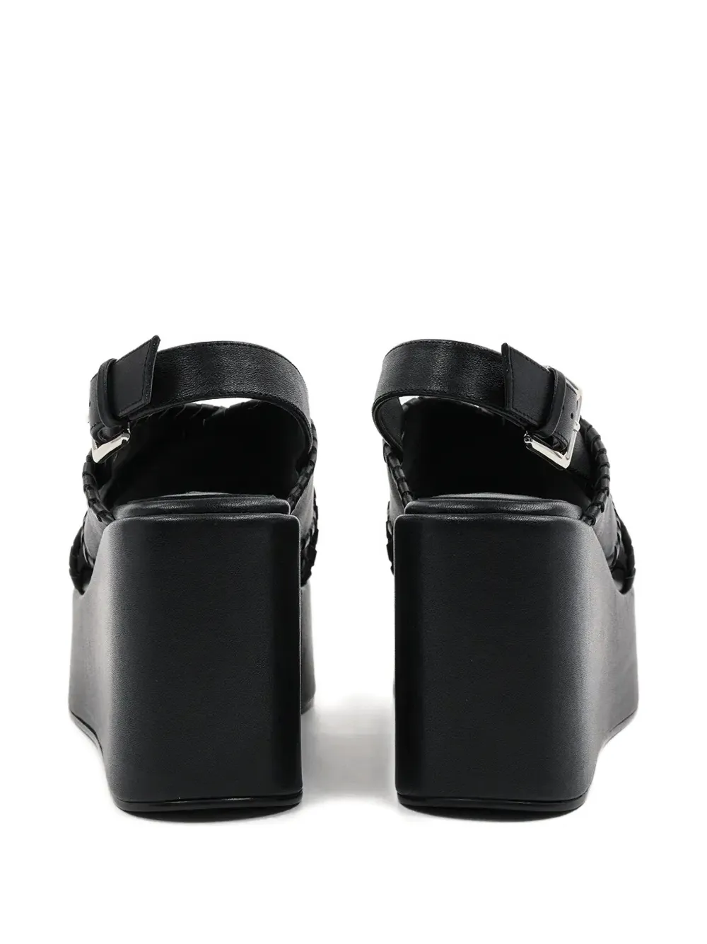 Karl Lagerfeld 120mm Wendy sandals Black