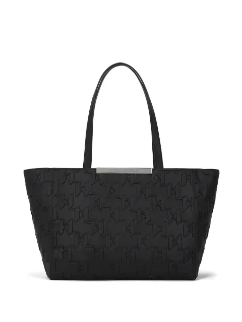 Karl Lagerfeld logo-embossed tote bag