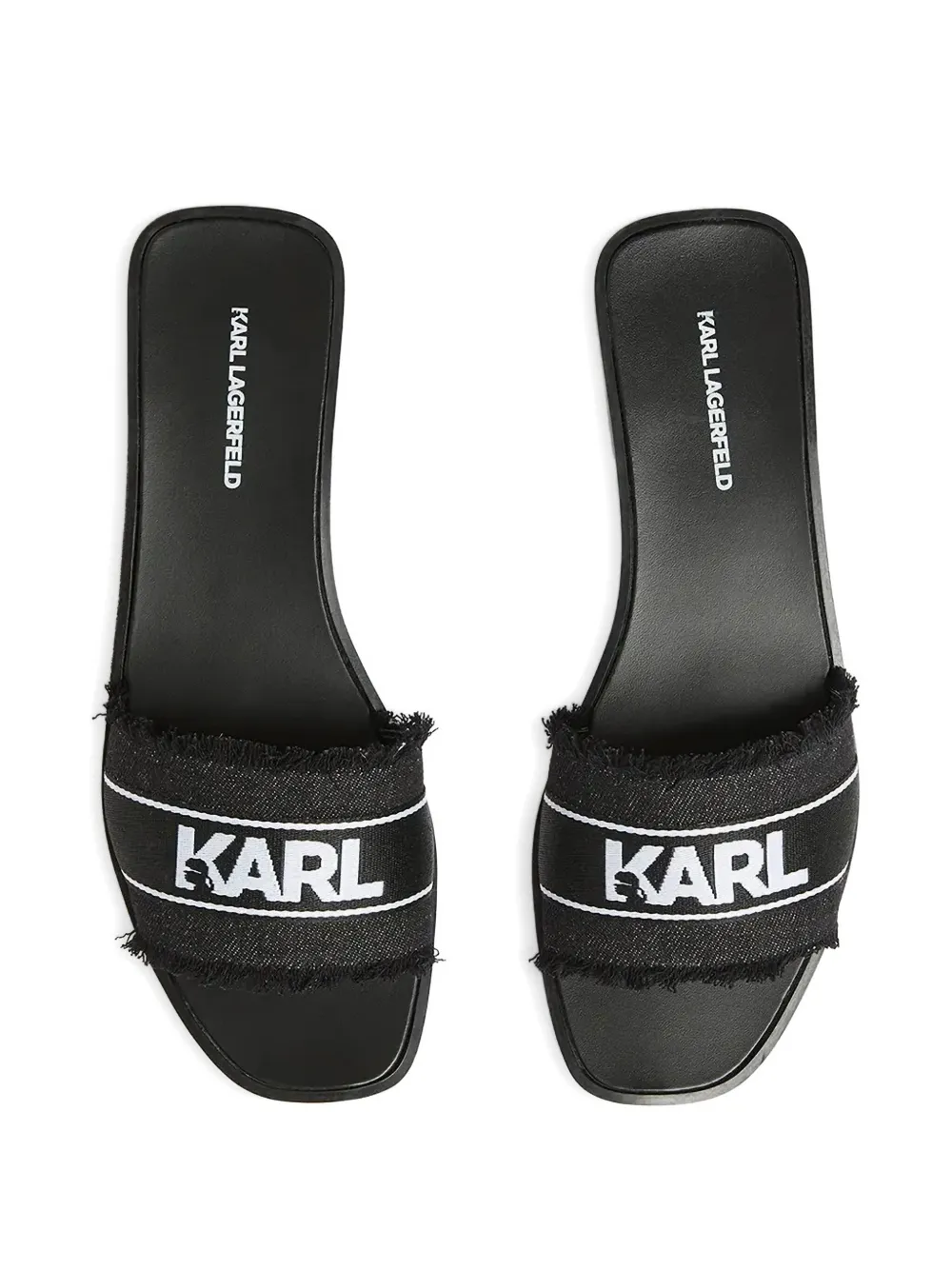 Karl Lagerfeld Skoot mules Black