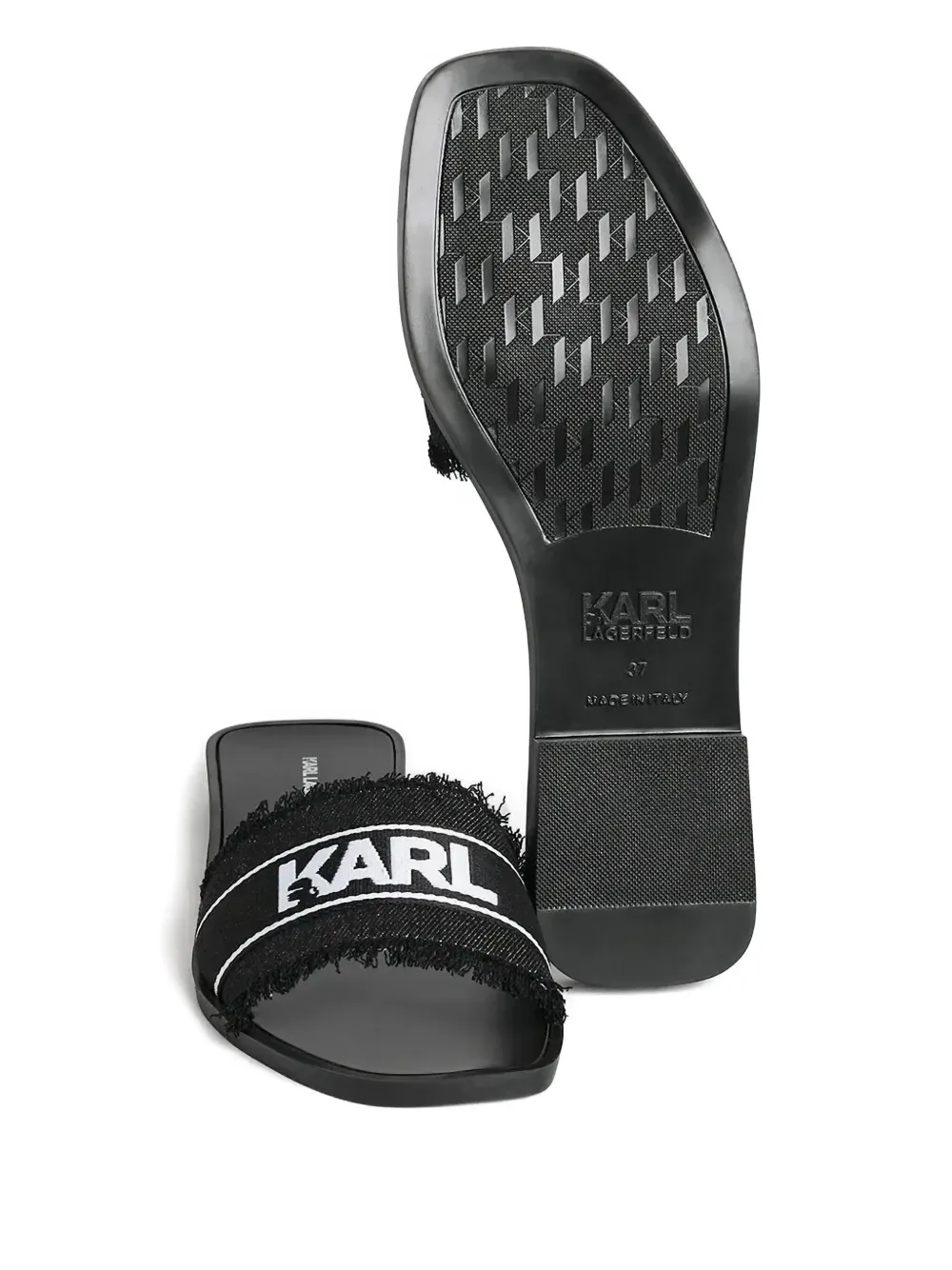 Karl Lagerfeld Skoot mules Black