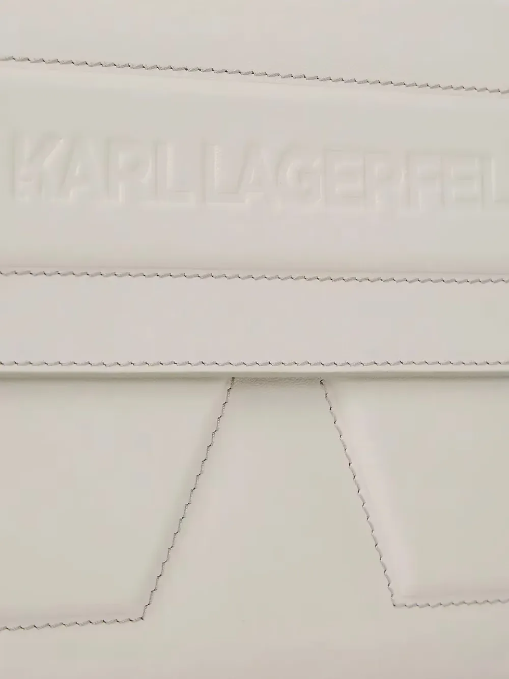 Karl Lagerfeld Ikon K kleine schoudertas Beige