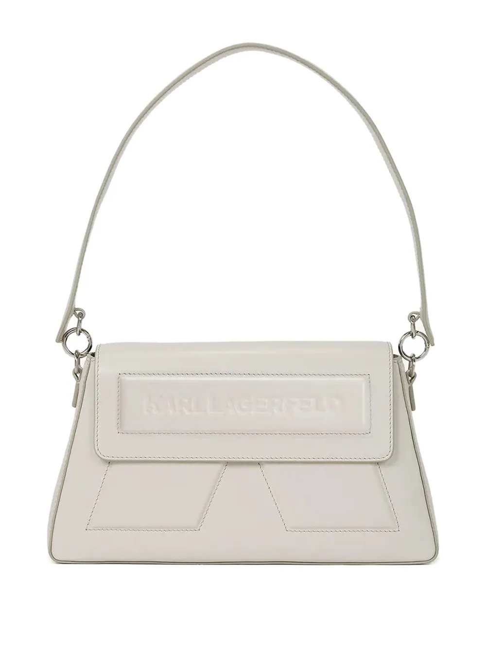 Karl Lagerfeld Ikon K ショルダーバッグ - ニュートラル Karl Lagerfeld Ikon K ショルダーバッグ - ニュートラル