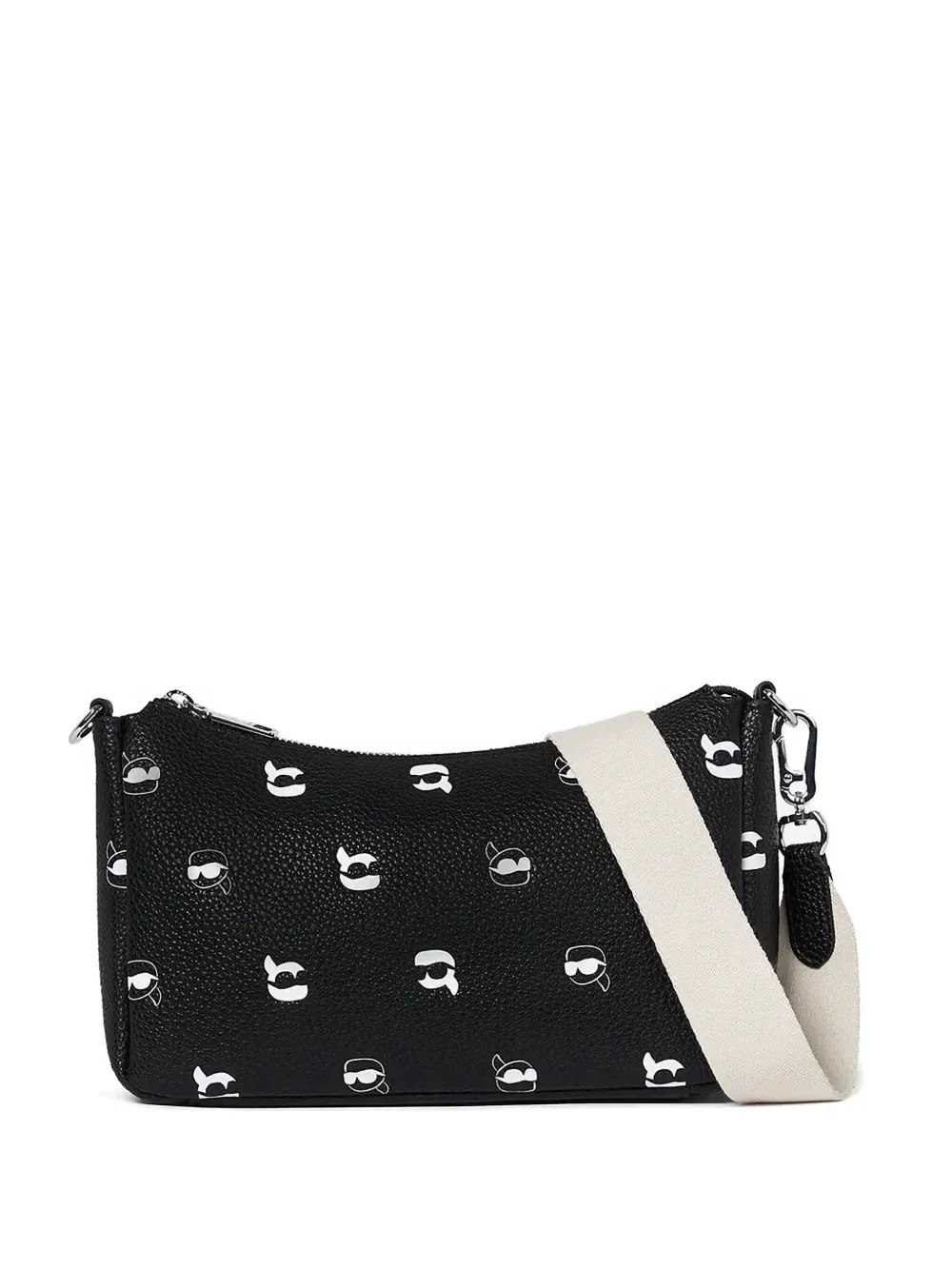 Karl Lagerfeld small Ikon cross body bag - Nero