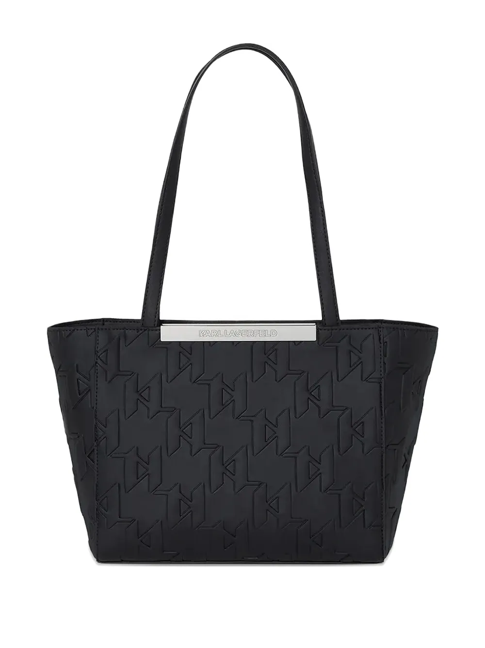 Karl Lagerfeld Shopper met logo Zwart
