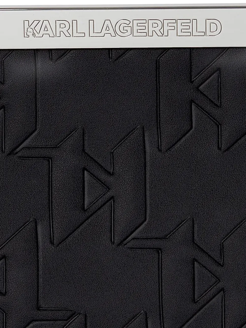 Karl Lagerfeld Shopper met logo Zwart