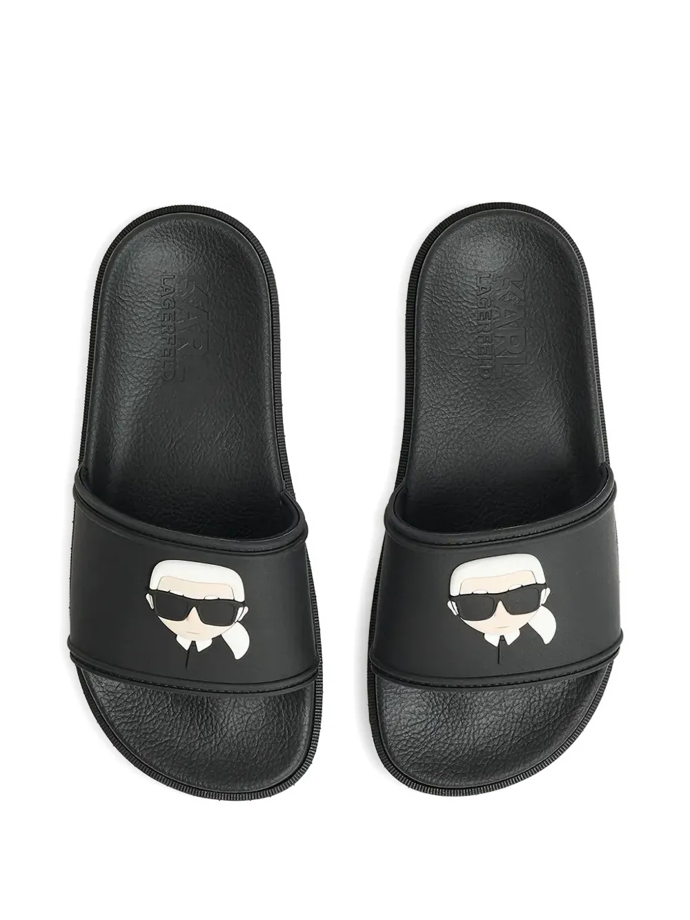 KARL LAGERFELD IKON KONDO POOL SLIDES