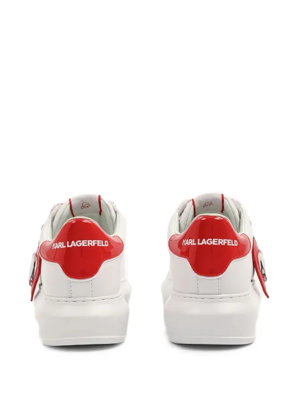 Karl Lagerfeld Kapri Sneakers White FARFETCH IN