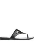 Karl Lagerfeld T-bar flat sandals - Black