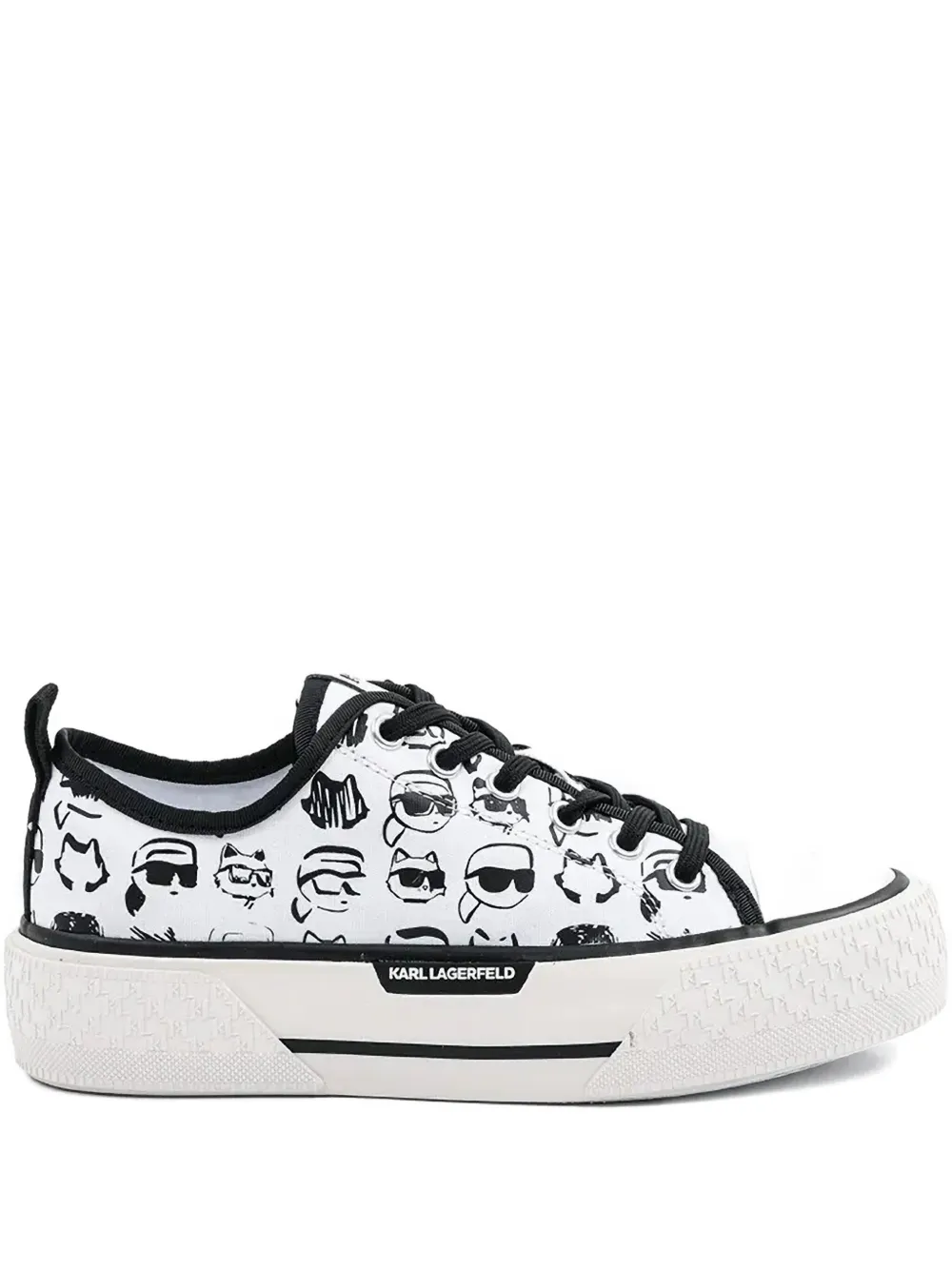 Karl Lagerfeld Patterned Sneakers