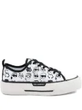 Karl Lagerfeld patterned sneakers - White