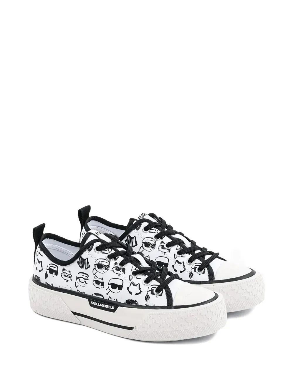 Karl Lagerfeld patterned sneakers | Low-Tops | Image 2