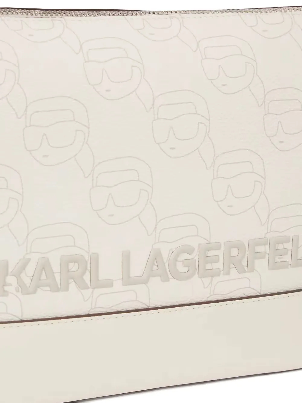 Karl Lagerfeld Ikon crossbodytas 1UD Off White NFT All Over Print