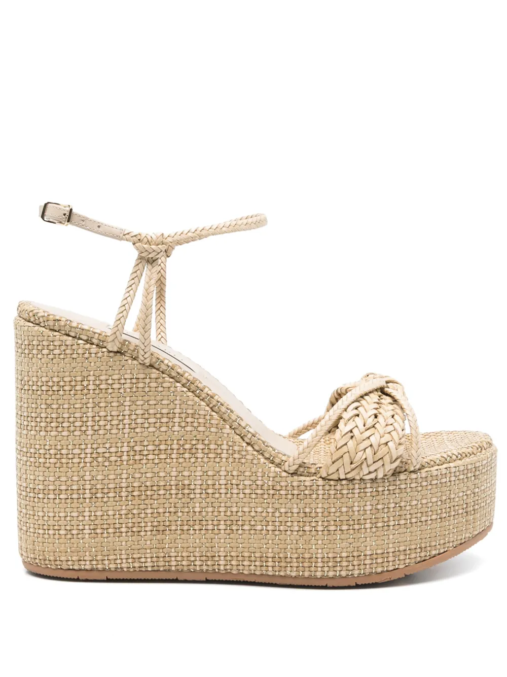 Casadei wedge sandals Neutrals