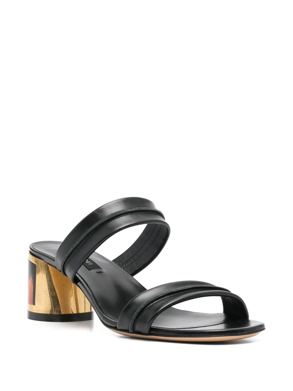 Casadei 60mm Bighorn Cleo sandals Black