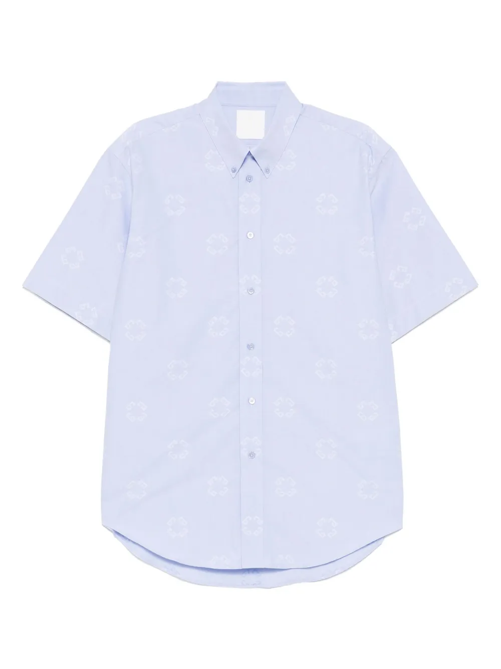 Givenchy monogram 72 jacquard shirt | Blue | Image 1