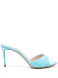 Casadei patent-finish sandals - Blue