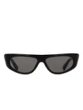 Jacquemus The Pasadena geometric-framed sunglasses - Black