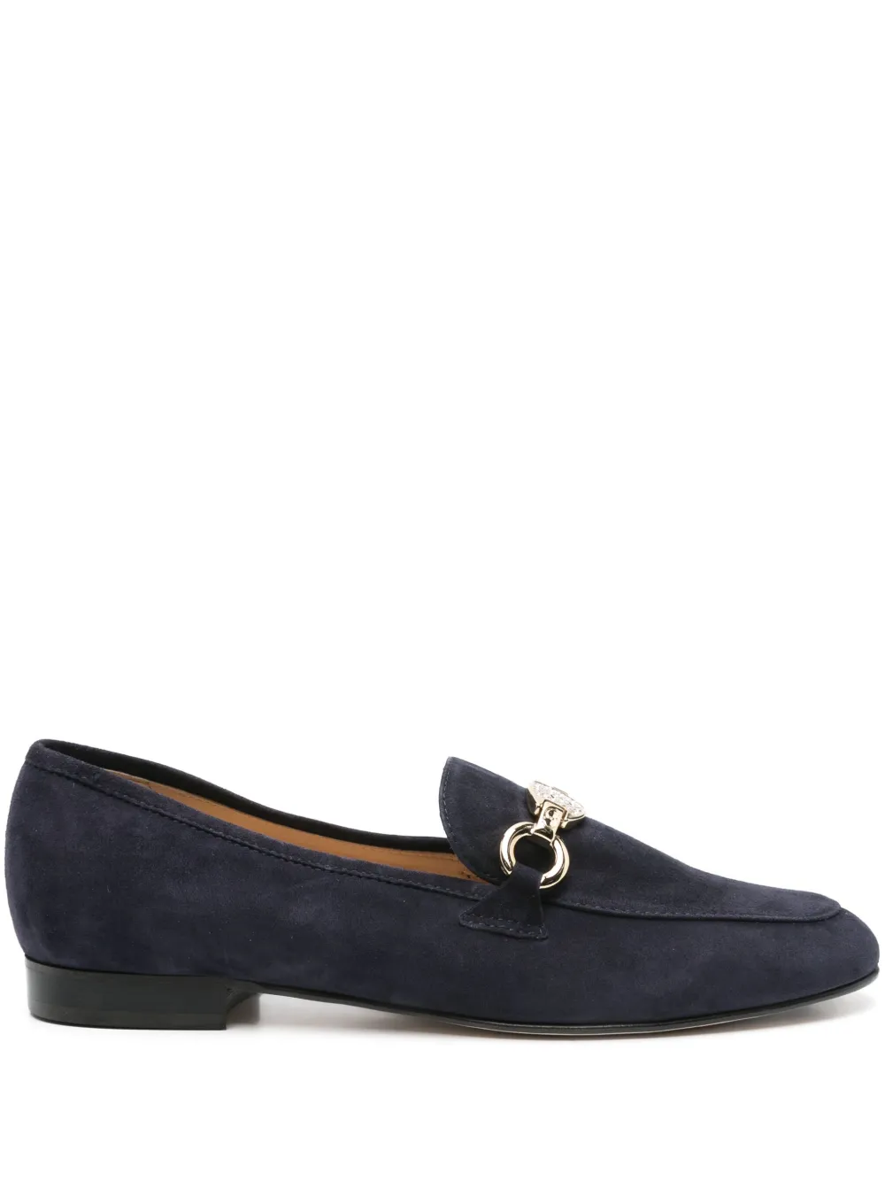 Casadei suede loafers Blue