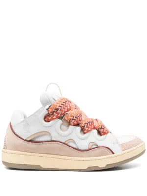 スニーカー LANVIN Women Sneakers FU SKDK12 RACA P25 65 beige Curb Raffia Sneakers | Lanvin