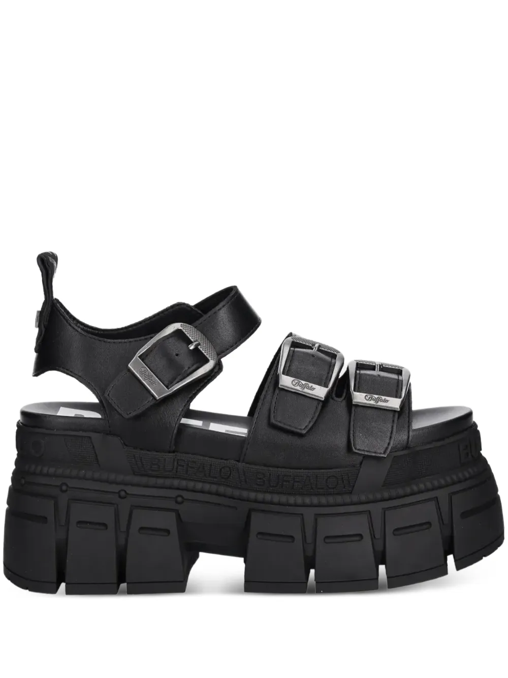 Buffalo Gospher sandals Black