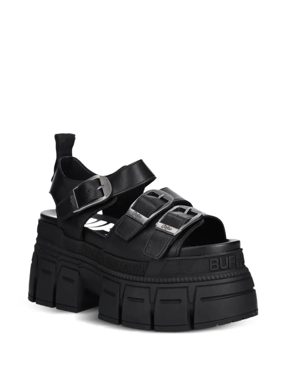 Buffalo Gospher sandals Black