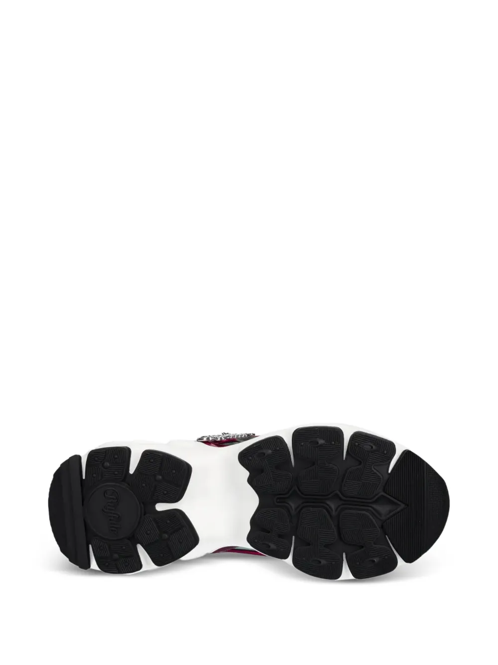 Buffalo Binary Glam panelled sneakers Pink