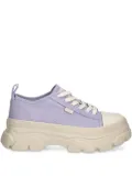 Buffalo chunky-sole canvas sneakers - Purple