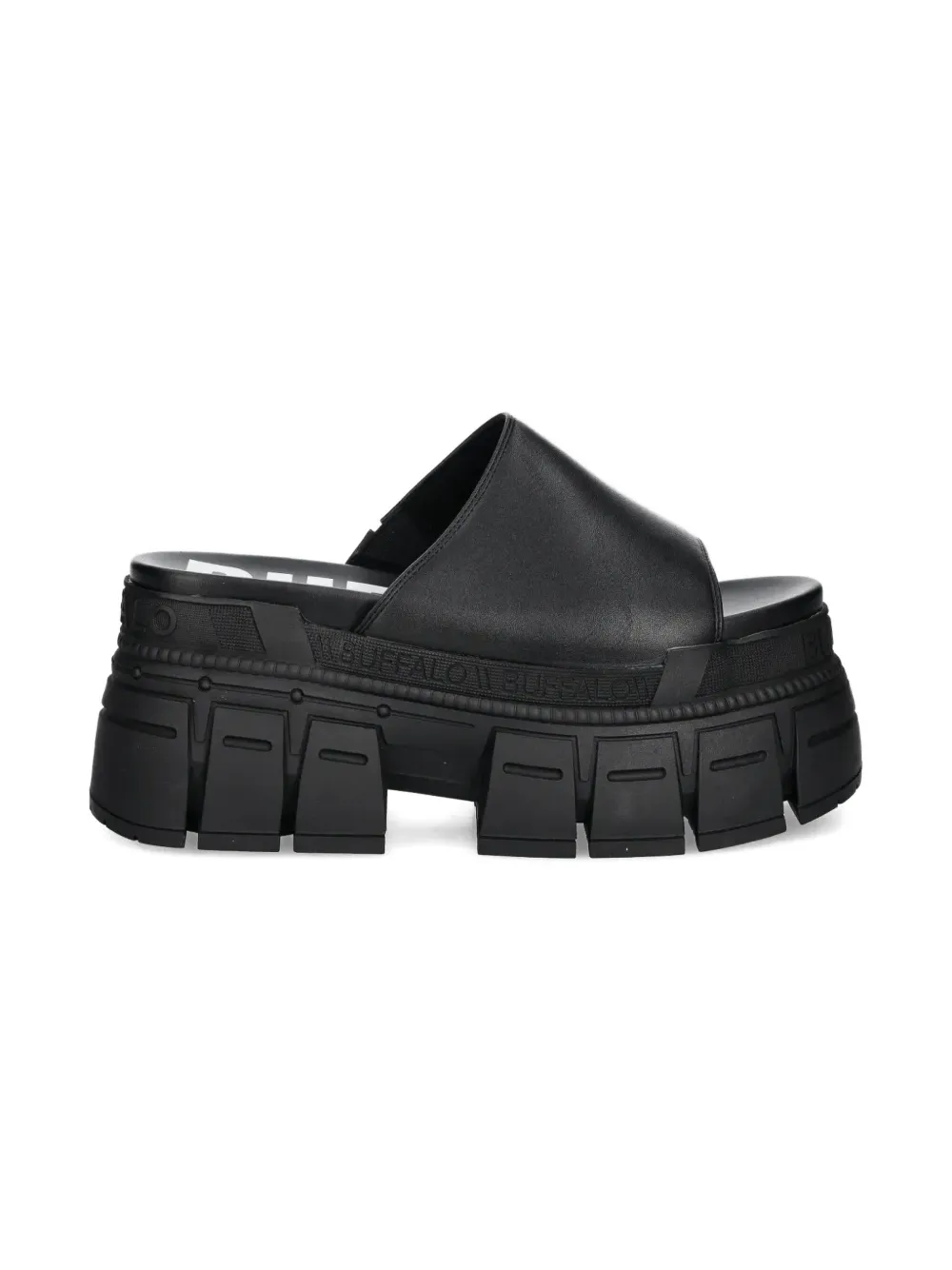 Buffalo 70mm Gospher sandals Zwart