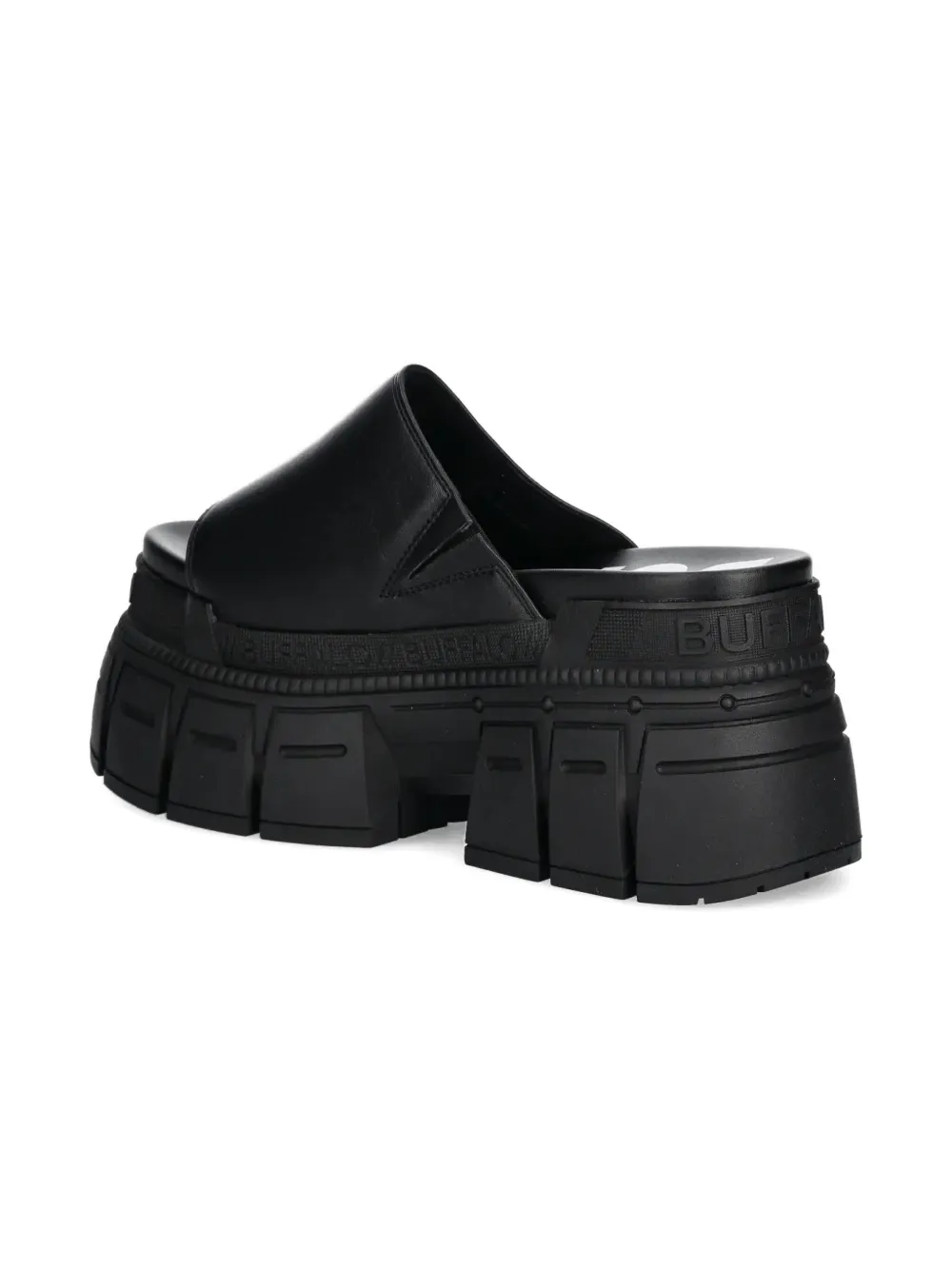 Buffalo 70mm Gospher sandals Black