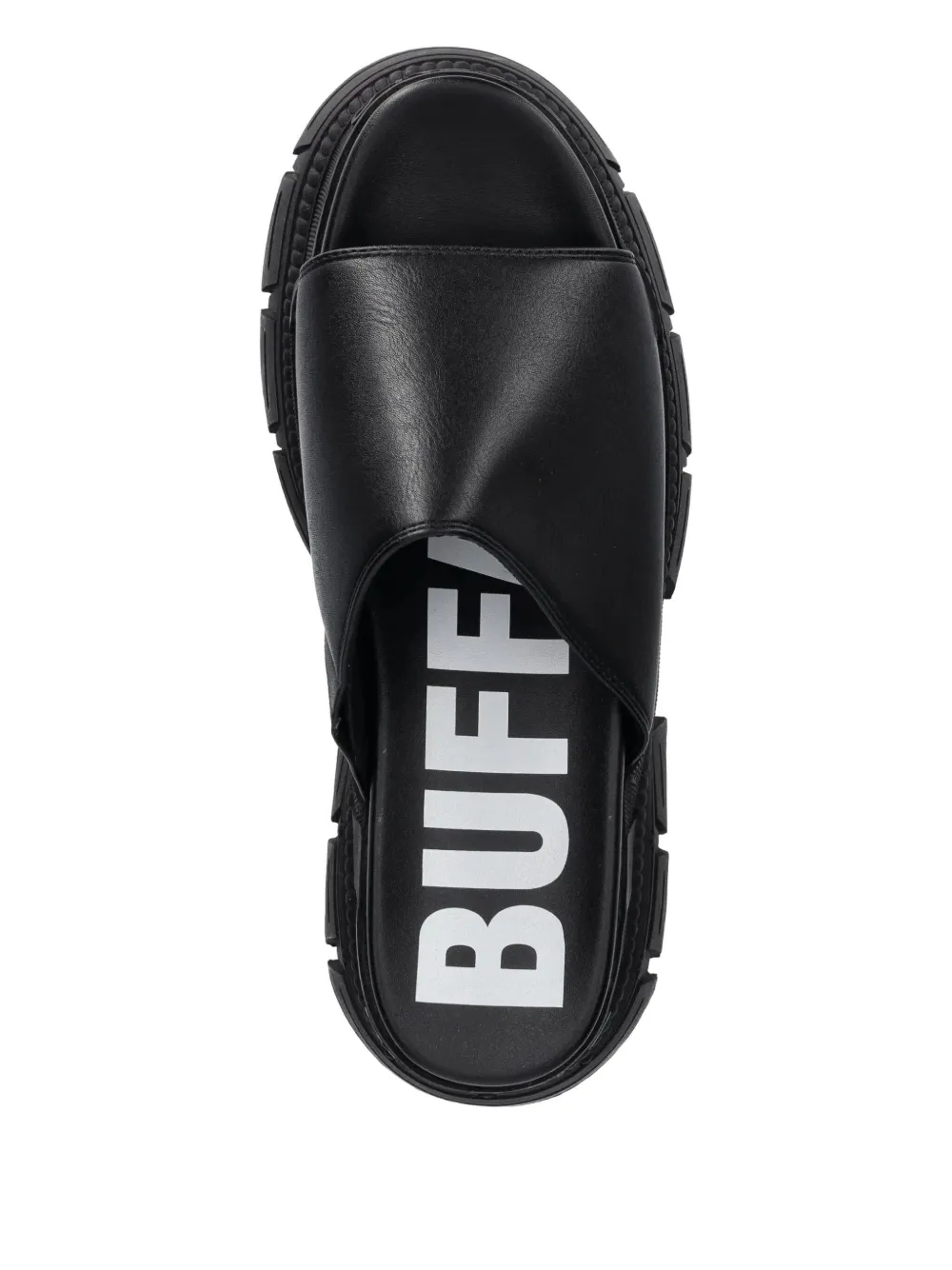 Buffalo 70mm Gospher sandals Black