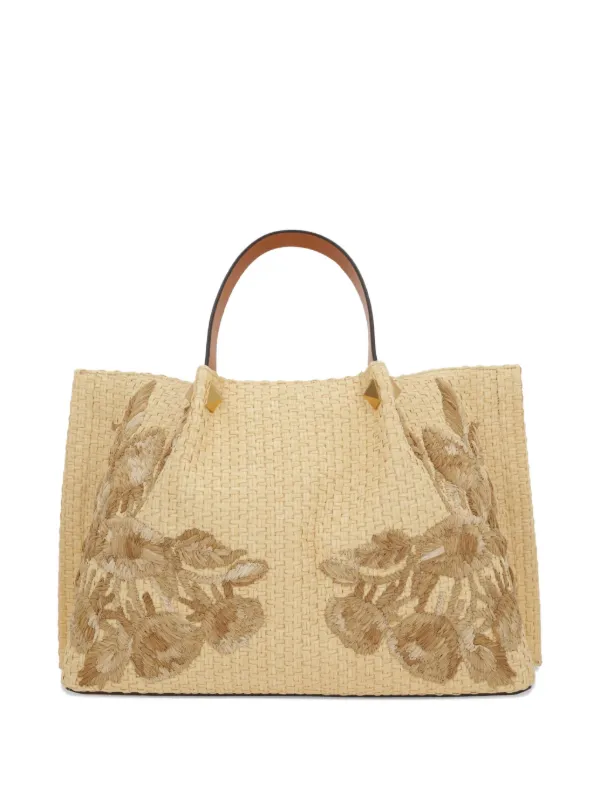 【VALENTINO】V LOGO SIGNATURE TOTE BAG Valentino Garavani VLogo Signature Tote Bag | Neutrals