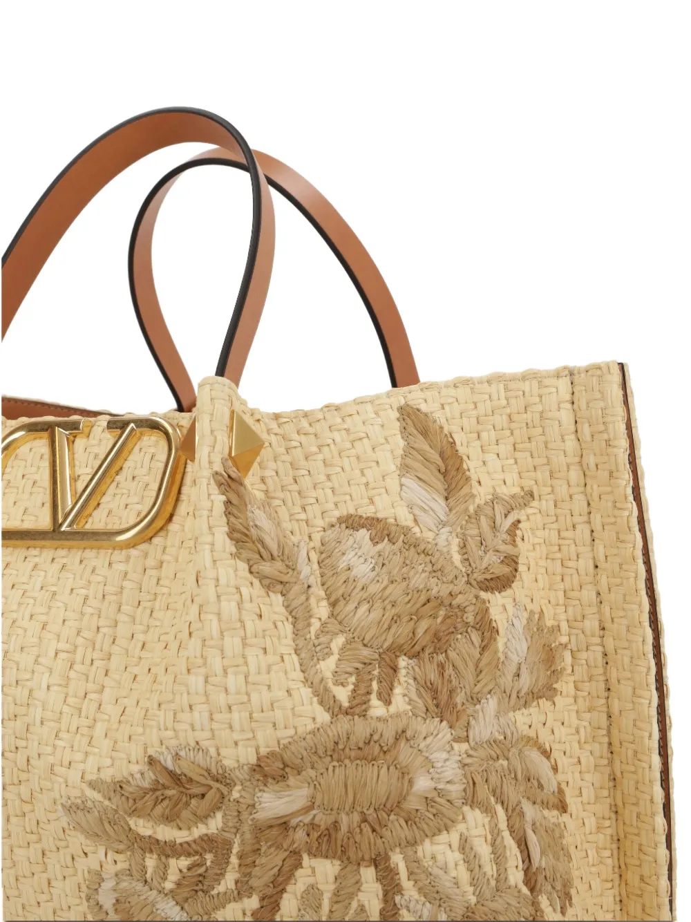 Valentino Garavani VLogo Signature shopper Beige