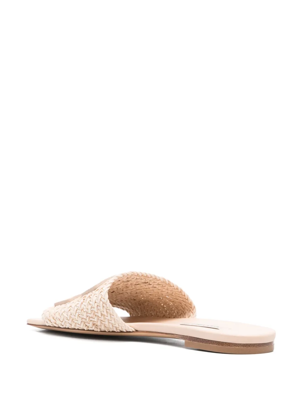 Casadei Positano flat sandals Neutrals