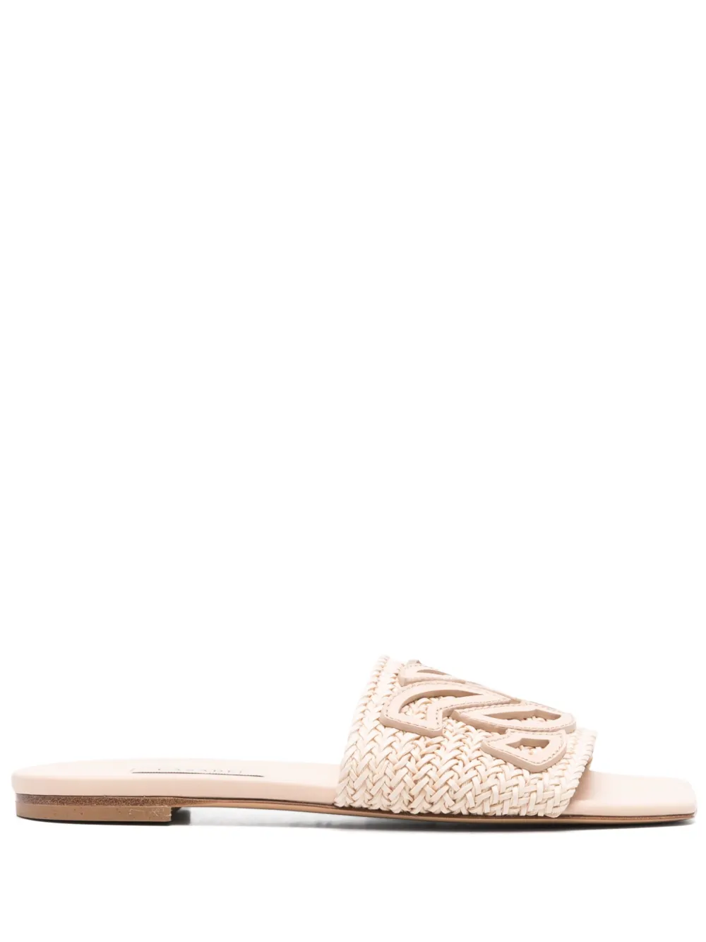 Casadei Positano flat sandals | Neutrals | Image 1