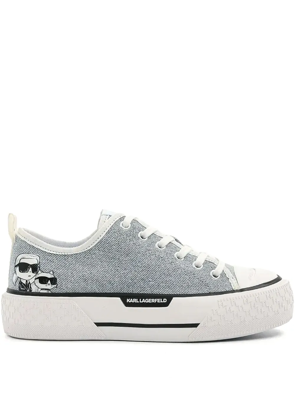 Karl Lagerfeld Kampus Max III sneakers Blauw