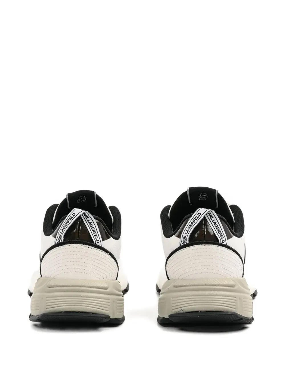 Karl Lagerfeld logo-appliqué sneakers White