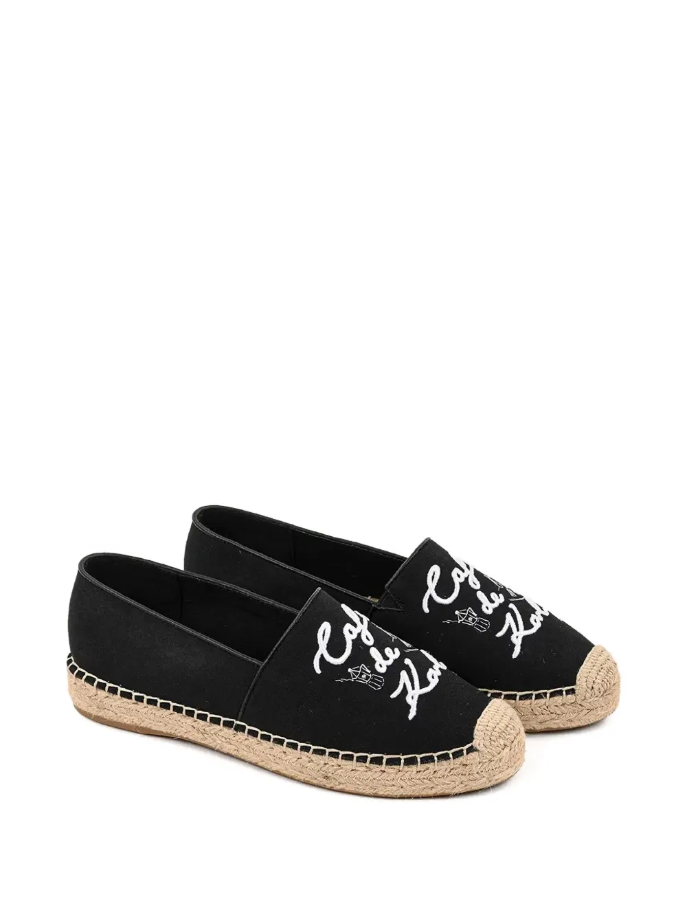 Karl Lagerfeld Kamini Duo espadrilles - Zwart