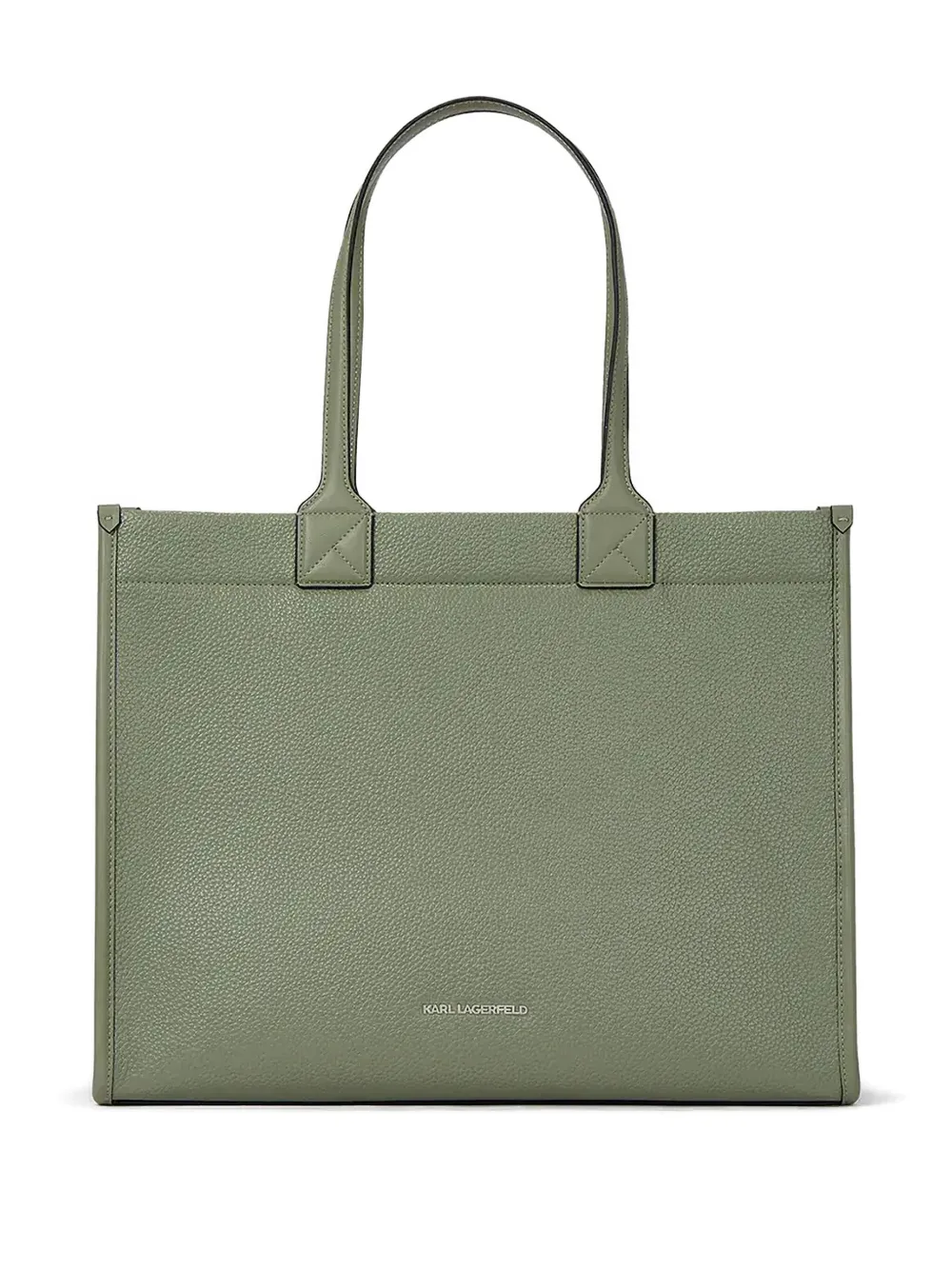 Karl Lagerfeld medium K/Skuare tote bag - Groen