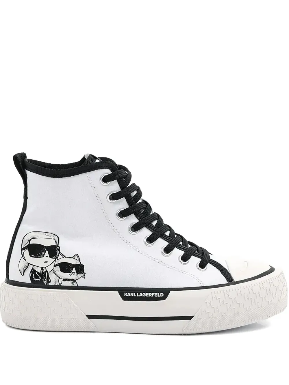 Karl Lagerfeld Kampus Max III sneakers Wit