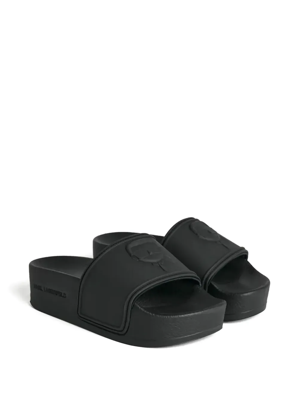 Karl Lagerfeld Ikon Kondo pool slides | Image 2