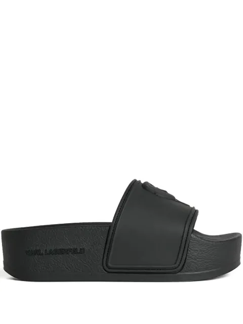 Karl Lagerfeld flip flops Ikon Kondo