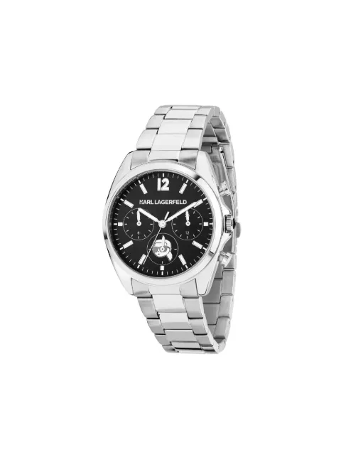 Karl Lagerfeld montre Ikonik Karl 38 mm