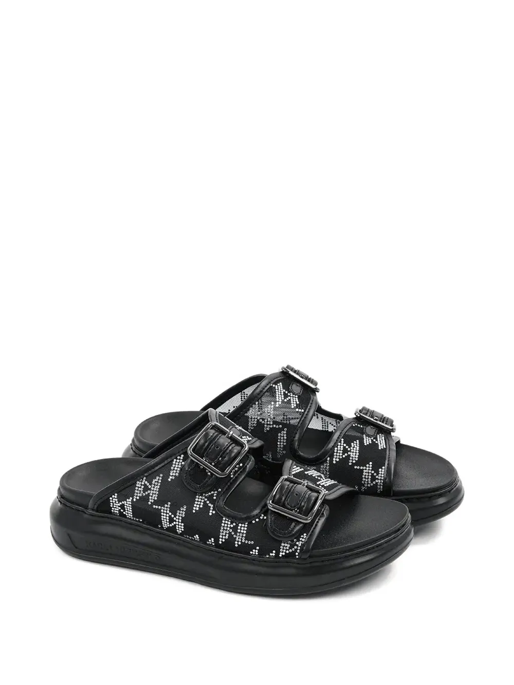 Karl Lagerfeld 40mm Kapri sandals Black