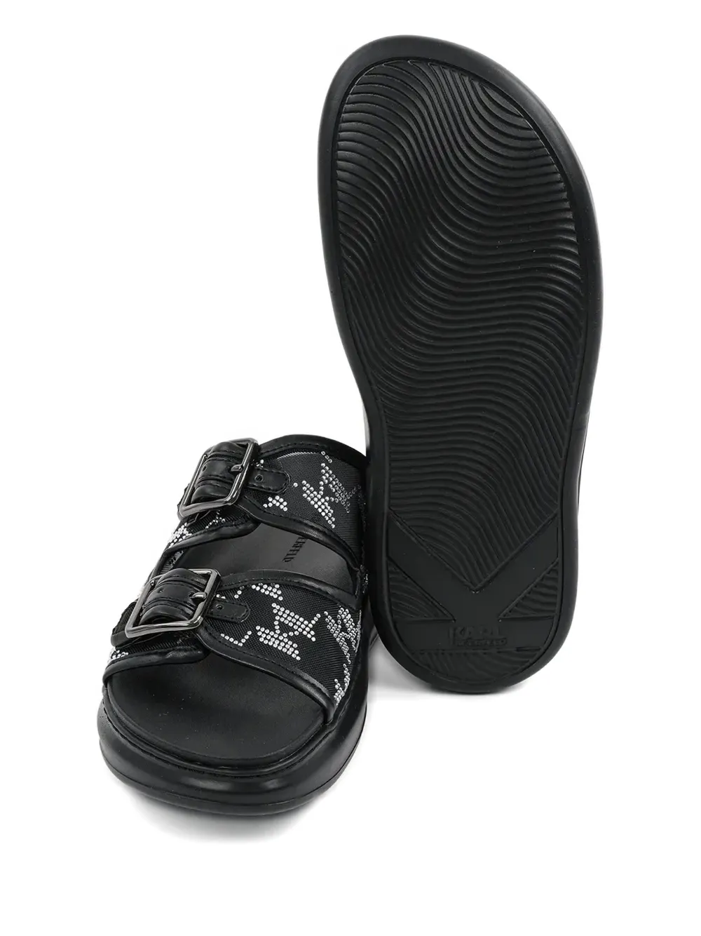 Karl Lagerfeld 40mm Kapri sandals Black