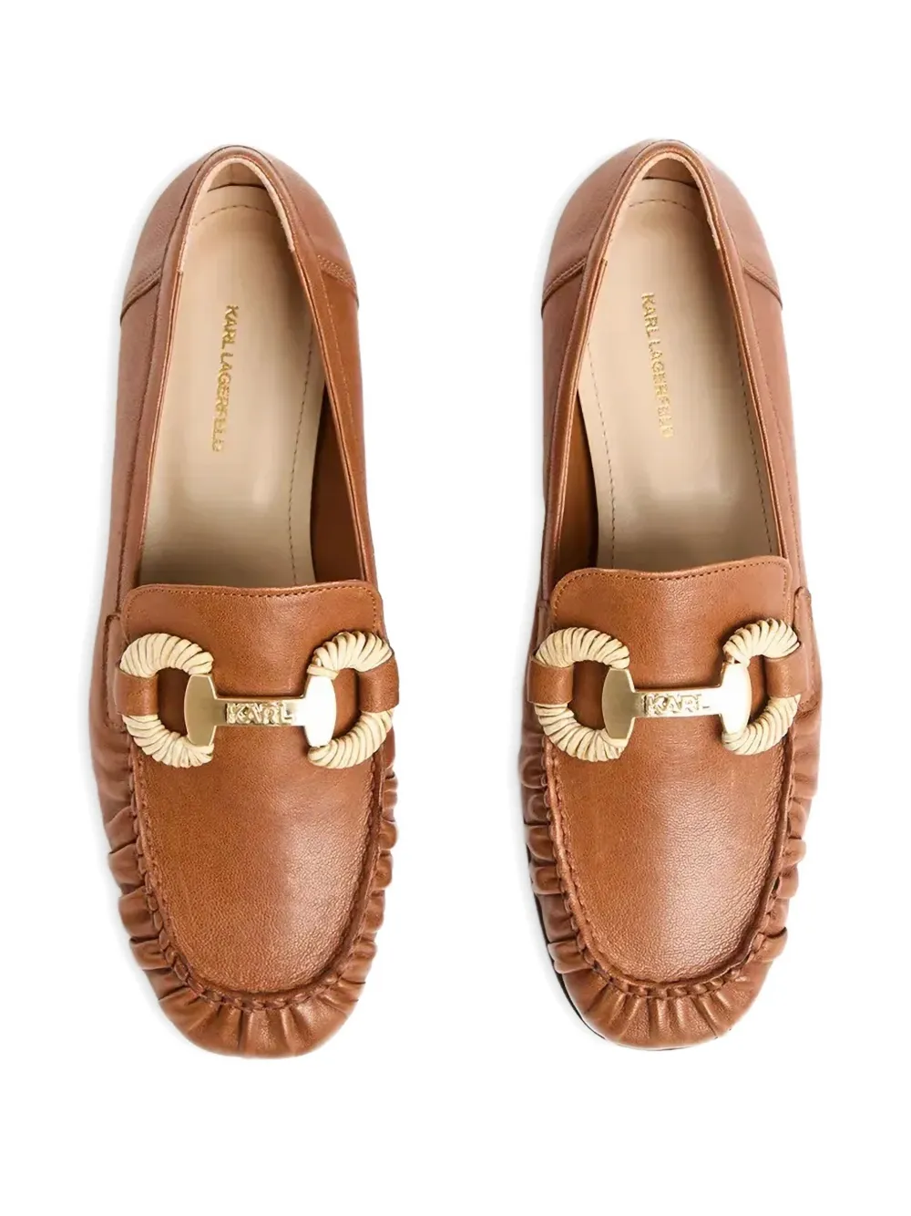 Karl Lagerfeld Eleia loafers Brown