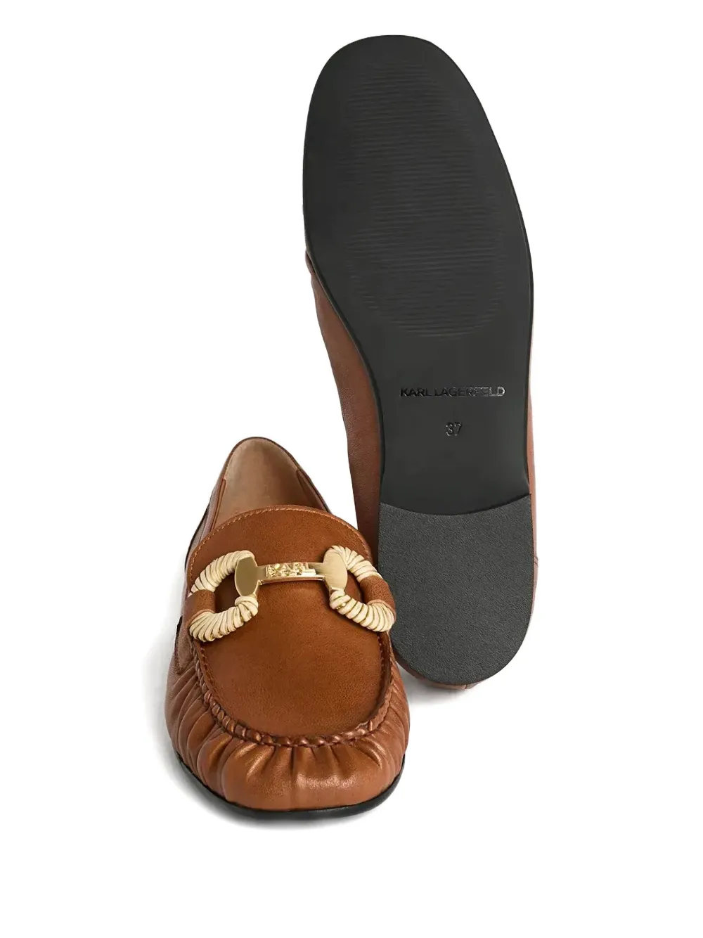 Karl Lagerfeld Eleia loafers Brown
