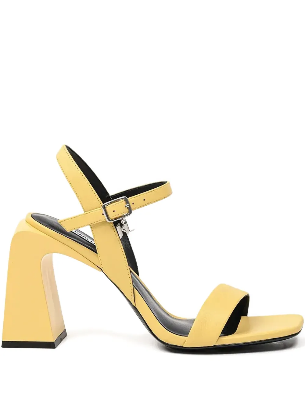 Karl Lagerfeld ankle-strap heeled sandals Yellow